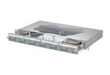 METZ CONNECT LWL-Patchpanel 12f SC-D OM3 150465BA12-F 482,6mm(19), 1HE max:12f