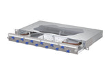 METZ CONNECT LWL-Patchpanel 12f LC-D OS2 1504697412-F 482,6mm(19), 1HE max:12f