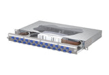 METZ CONNECT LWL-Patchpanel 24f LC-D OS2 1504697424-E 482,6mm(19), 1HE max:24f