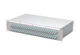 METZ CONNECT LWL-Patchpanel 48f SC-D OM3 150480BA48-E 482,6mm(19), 2HE