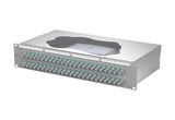 METZ CONNECT LWL-Patchpanel 48f SC-D OM3 150485BA48-E 482,6mm(19), 2HE max:48f