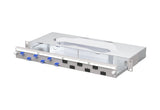METZ CONNECT LWL-Patchpanel 6f LC-D OS2 1504907406-F 482,6mm(19), 1HE max:12f