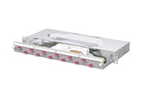 METZ CONNECT LWL-Patchpanel 12f LC-D OM4 1504977512-F 482,6mm(19), 1HE max:12f