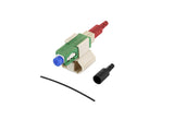 METZ CONNECT LWL-Stecker SC APC SM klemm 1509QAEA0010-E Keramik gn