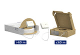 METZ CONNECT LWL-Anschlussdose 2xLC AP 150C029HK0080E UP ws ger Wickelvorrat