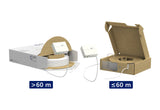 METZ CONNECT LWL-Anschlussdose 4xLC AP 150C049HK0035E UP ws ger Wickelvorrat