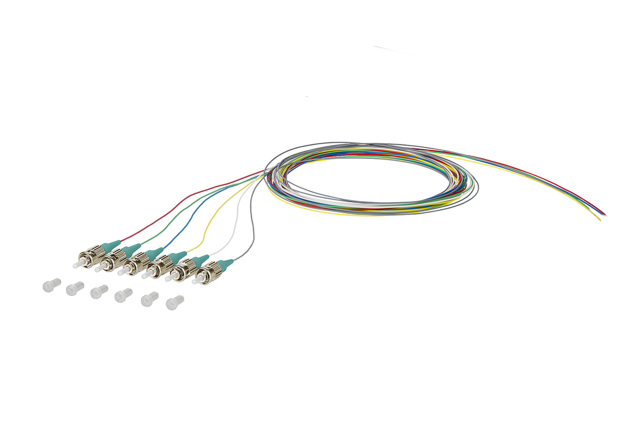 METZ CONNECT LWL-Pigtail ST 50/125 OM3 150M1AO0020E6 2m mehrf Aderpigtail