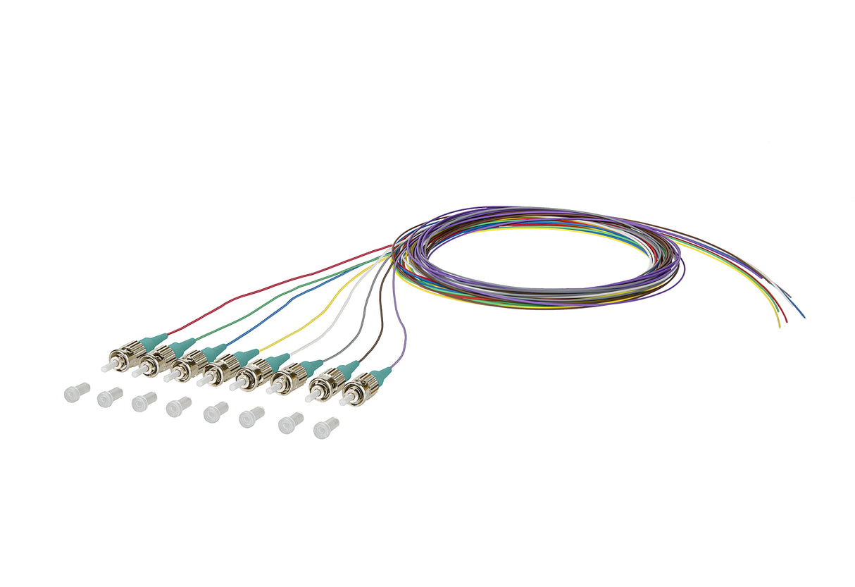 METZ CONNECT LWL-Pigtail ST 50/125 OM3 150M1AO0020E8 2m mehrf Aderpigtail