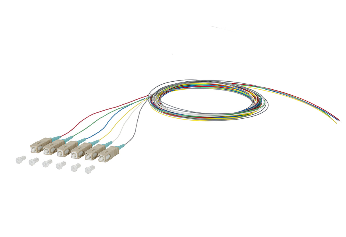 METZ CONNECT LWL-Pigtail SC 50/125 OM3 150M1CO0020E6 2m bg Aderpigtail