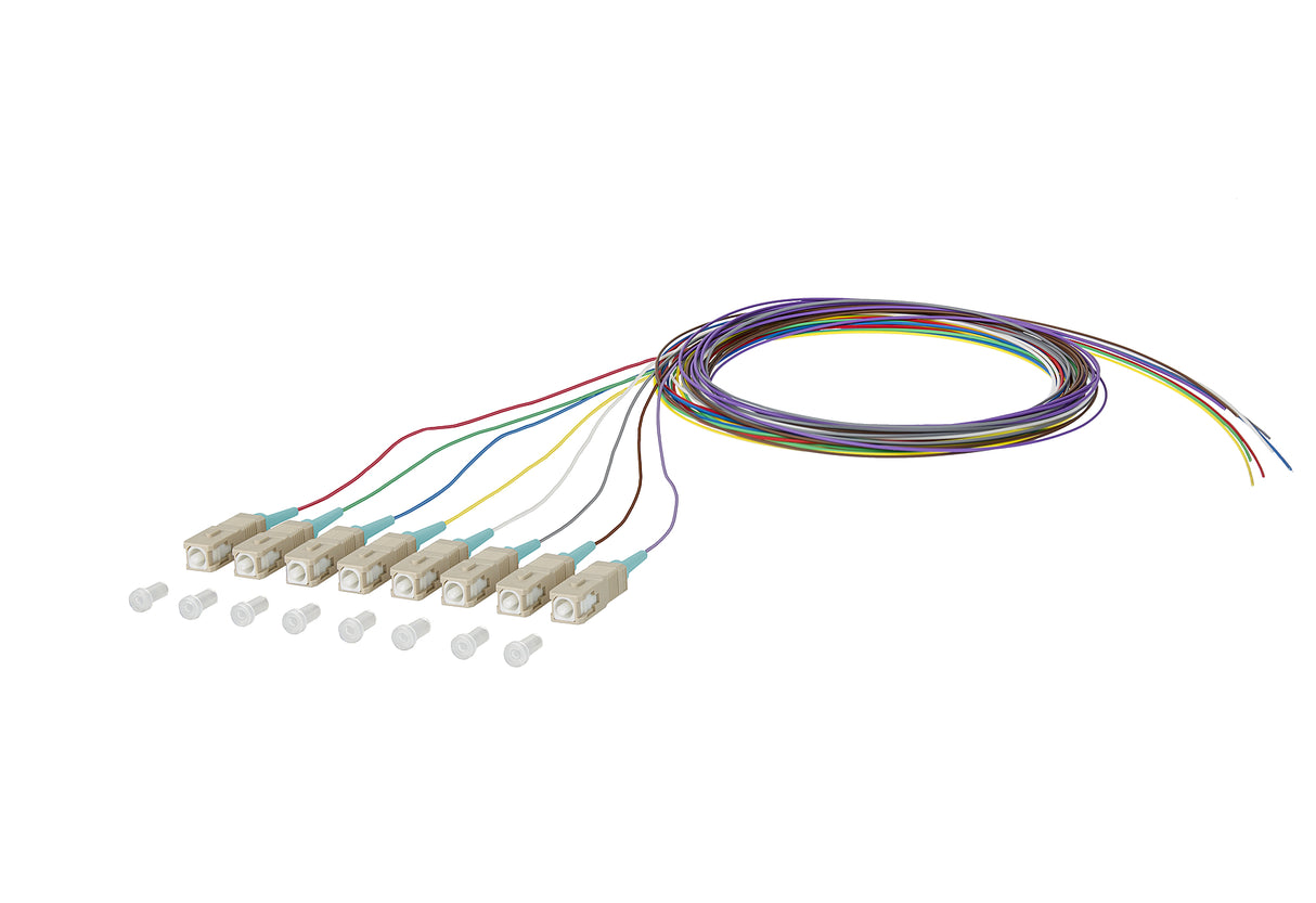 METZ CONNECT LWL-Pigtail SC 50/125 OM3 150M1CO0020E8 2m bg Aderpigtail