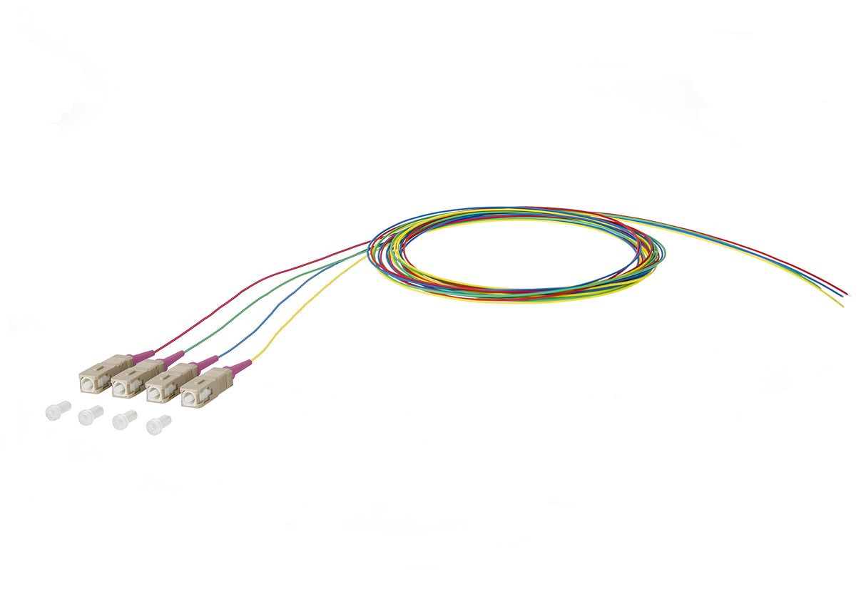 METZ CONNECT LWL-Pigtail SC 50/125 OM4 150N1CO0020E4 2m bg Aderpigtail