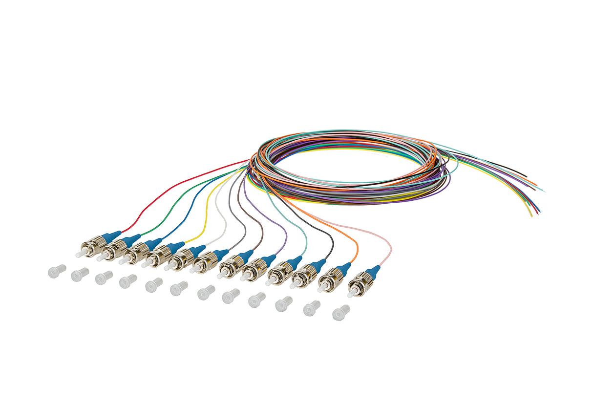 METZ CONNECT LWL-Pigtail ST SM OS2 2m 150Q1AO0020E mehrf Aderpigtail