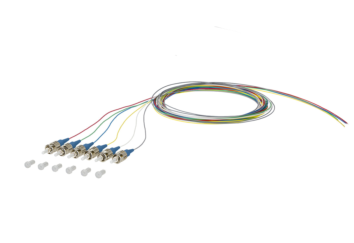 METZ CONNECT LWL-Pigtail ST SM OS2 2m 150Q1AO0020E6 mehrf Aderpigtail