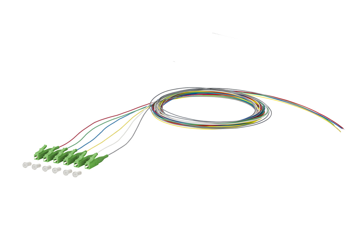 METZ CONNECT LWL-Pigtail LC SM OS2 APC 150Q1JA0020E6 2m gn Aderpigtail