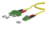 METZ CONNECT LWL-Patchkabel SC-D APC SM 151P1EAJA30E OS2 3m ge
