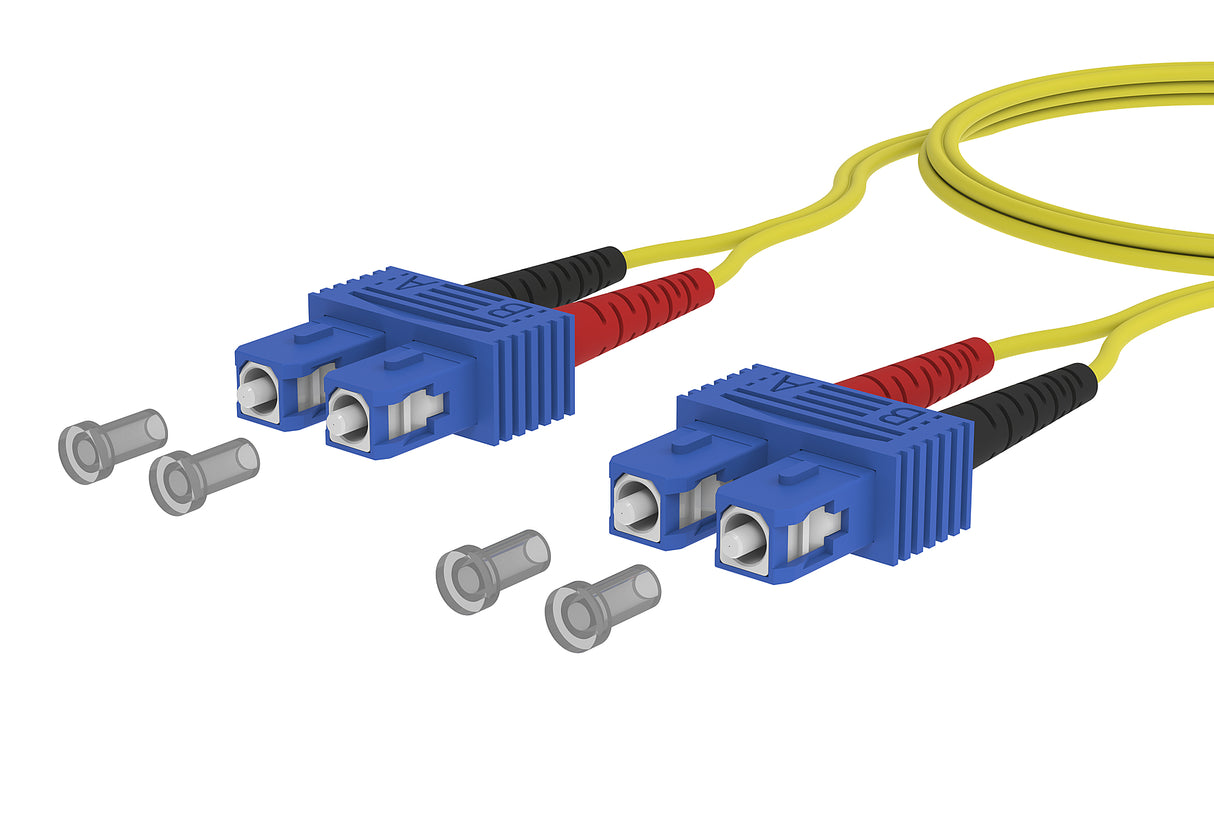 METZ CONNECT LWL-Patchkabel SC-D SM OS2 151P1EOEO10E 1m ge