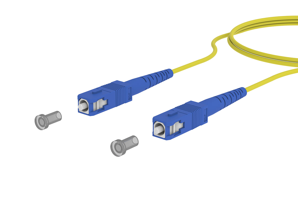 METZ CONNECT LWL-Patchkabel SC SM OS2 ge 151P3EOEOA5E 15m