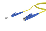 METZ CONNECT LWL-Patchkabel LC SM OS2 ge 151P3JOJO15E 1,5m