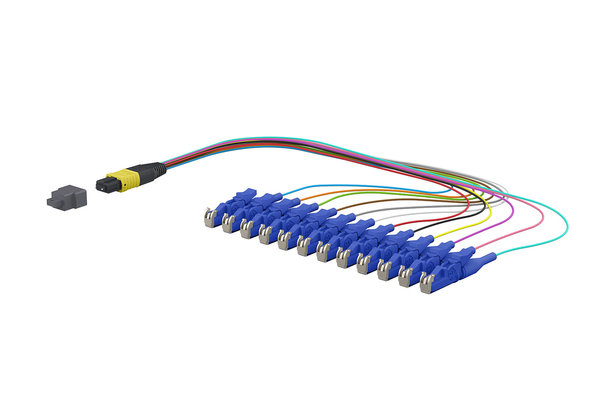 METZ CONNECT LWL-Pigtail E2000 SM OS2 151P5TMMO003A 0,3m