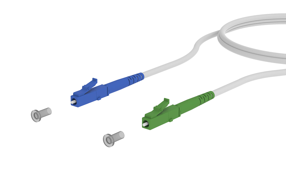 METZ CONNECT LWL-Patchkabel LC SM OS2 5m 151P7JOJA50E ws