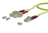 METZ CONNECT LWL-Patchkabel SC-D/LC-D 5m 151R1EOJO50E 50/125 OM5