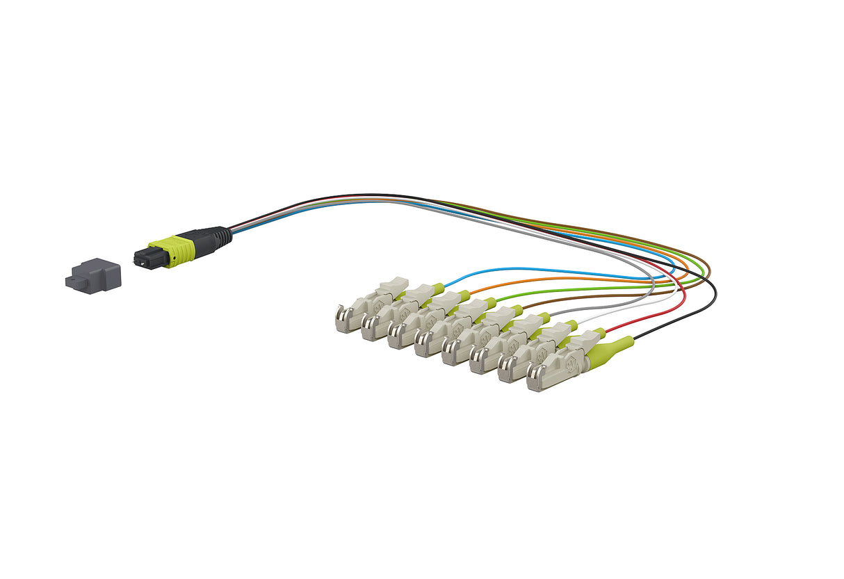 METZ CONNECT LWL-Pigtail E2000 50/125 151R48MMO003A OM5 0,3m