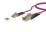 METZ CONNECT LWL-Patchkabel LC-D/E2000c 151S1JOMOA0E 50/125 OM4 10m vi