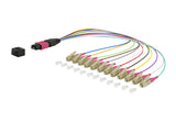 METZ CONNECT LWL-Pigtail LC 50/125 OM4 151S5TMJO003A 0,3m vi Aderpigtail