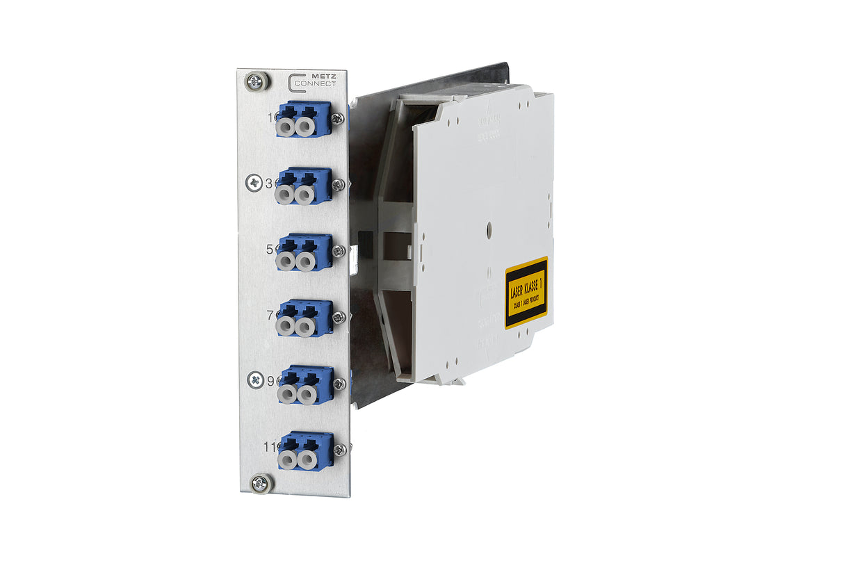 METZ CONNECT LWL-Patchpanel 6f LC-D OS2 1528S074061E max:6f