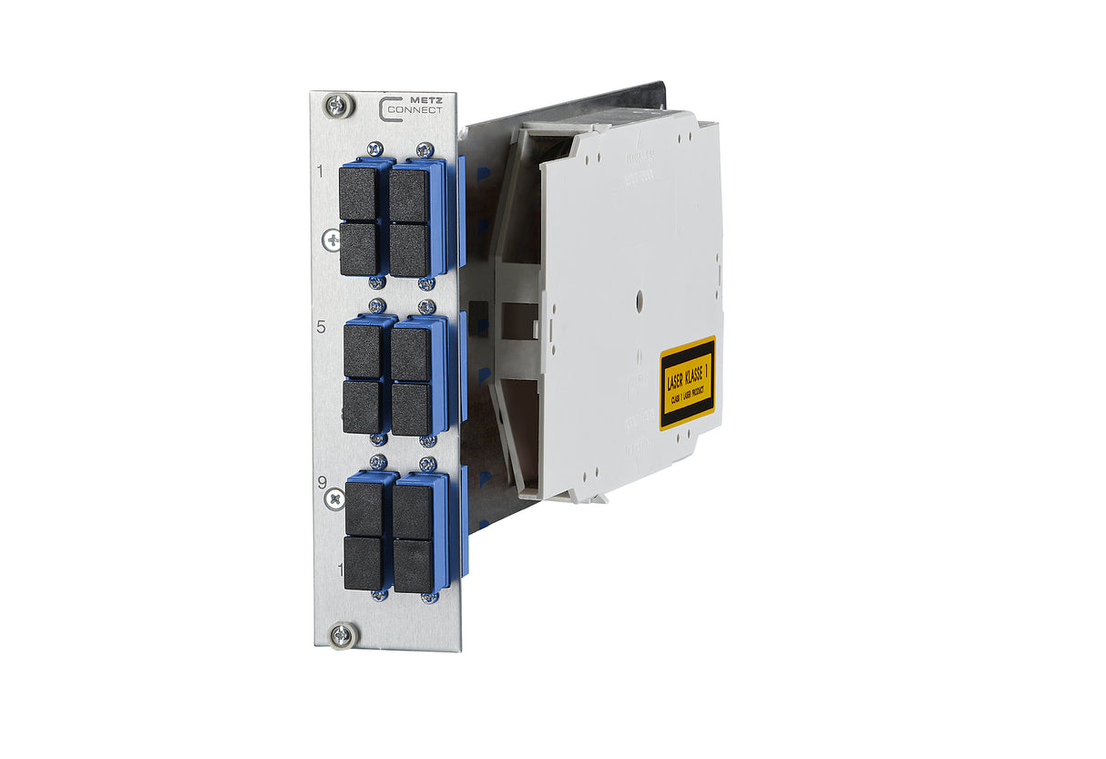 METZ CONNECT LWL-Patchpanel 6f SC-D SC 1528S0E2061E 482,6mm(19), 3HE OS2