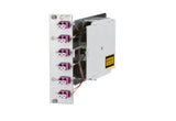 METZ CONNECT LWL-Frontplatte 6f LC-D OM4 1528S775061E 482,6mm(19), 3HE max:6f