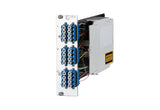 METZ CONNECT LWL-Frontplatte 6f LC OS2 1528S971061E 482,6mm(19), 3HE max:6f