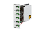 METZ CONNECT LWL-Frontplatte APC 6f LC-D 1528S976061E 482,6mm(19), 3HE OS2