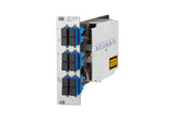 METZ CONNECT LWL-Frontplatte 6f SC-D OS2 1528S9E2061E 482,6mm(19), 3HE max:6f