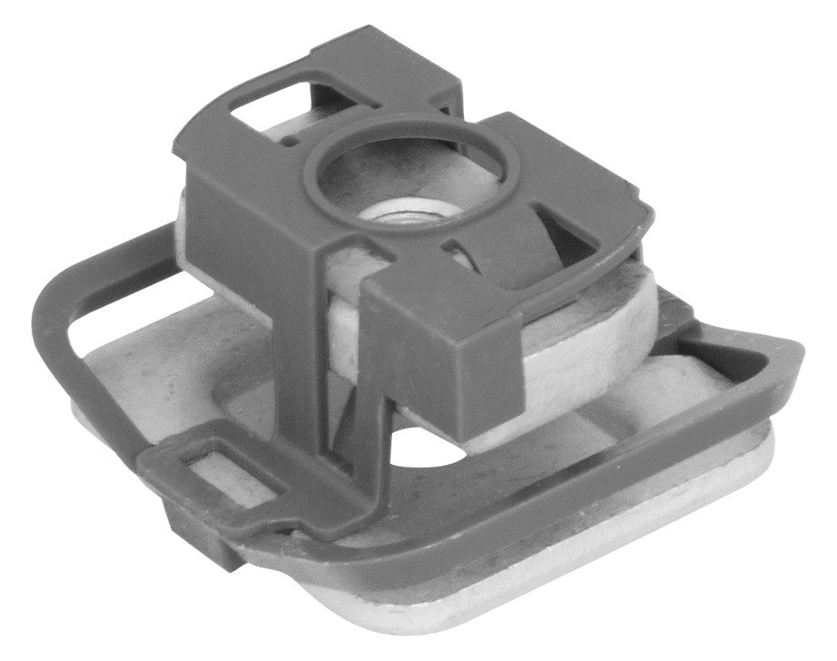 WALRAVEN Schiebemutter RapidStrut G2 M10 41x43x24 BUP mit Klemmfeder POM