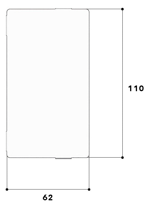 GGK Endstück GEB-K 110x62mm Kst li/re FB 60x110-ES lgr RAL7035 unbeh