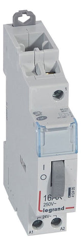 LEGRAND Stromstoßschalter 24VAC 1TE 16A Legrand 412405 250V REG mech.Schalt