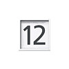 SIEDLE Infomodul ws 99x99x26mm IM 612-0 W