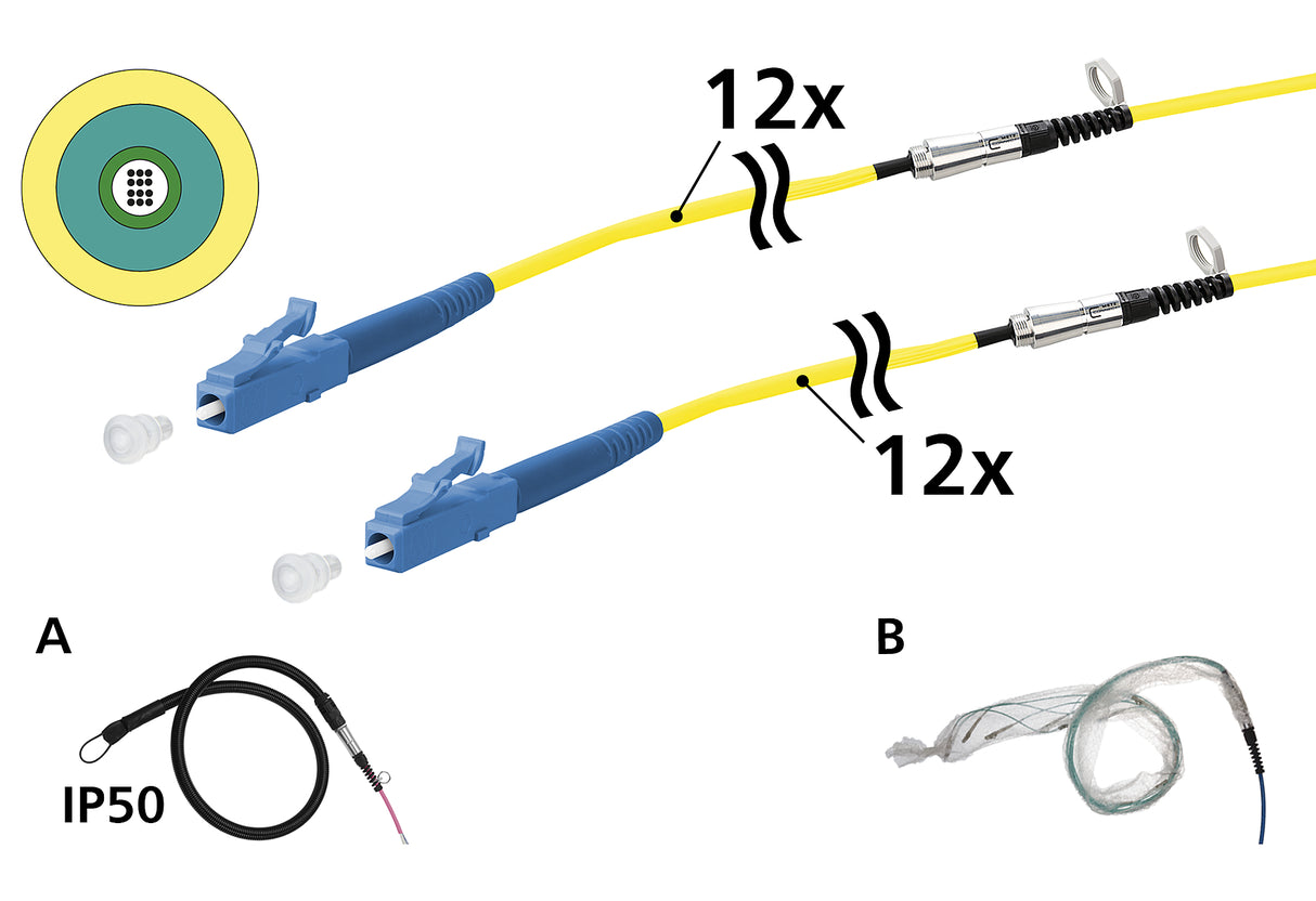 METZ CONNECT LWL-Patchkabel syst 30m 1st 15CU129JJ5030G Universalkabel