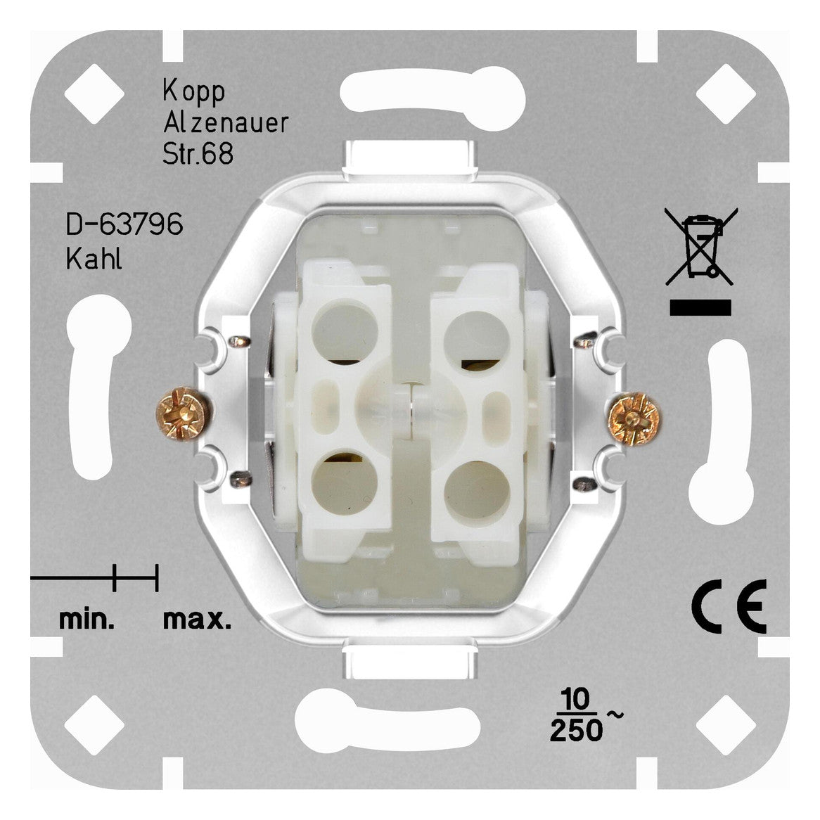KOPP Serienschalter UP IP20 2f 503500003