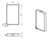 BEG Fernbedienung IR 1f gr vorprogr IR-RC-Mini