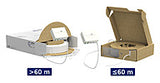METZ CONNECT Teilnehmeranschluss 50m AP 150C049HK0050E 4xLC UP ws ger Zentralpl