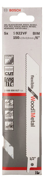 BOSCH-EW Säbelsägeblatt 150mm Holz Stahl 2608656017