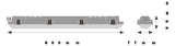 LEDVANCE LED-Feuchtraumleuchte 9W 4000K DP VAL 600 9W 4000K IP65 1080lm gr Konv