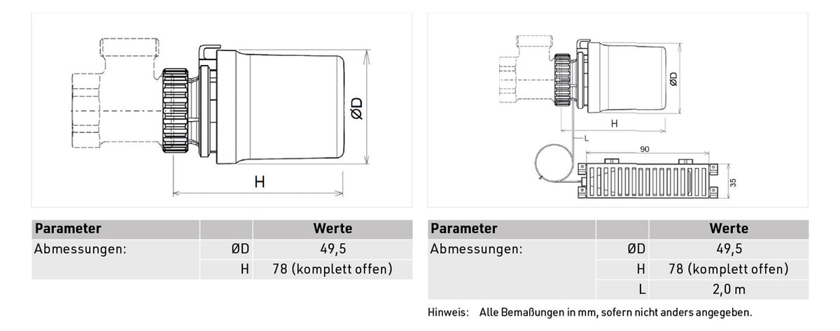 Honeywell Thermostatregler Thera-6 weiß, 6-28 Grad C, DA-Anschluss | T3019DA