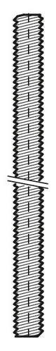 WALRAVEN Gewindestange DIN 976-1 ev 1 m Gew. M6