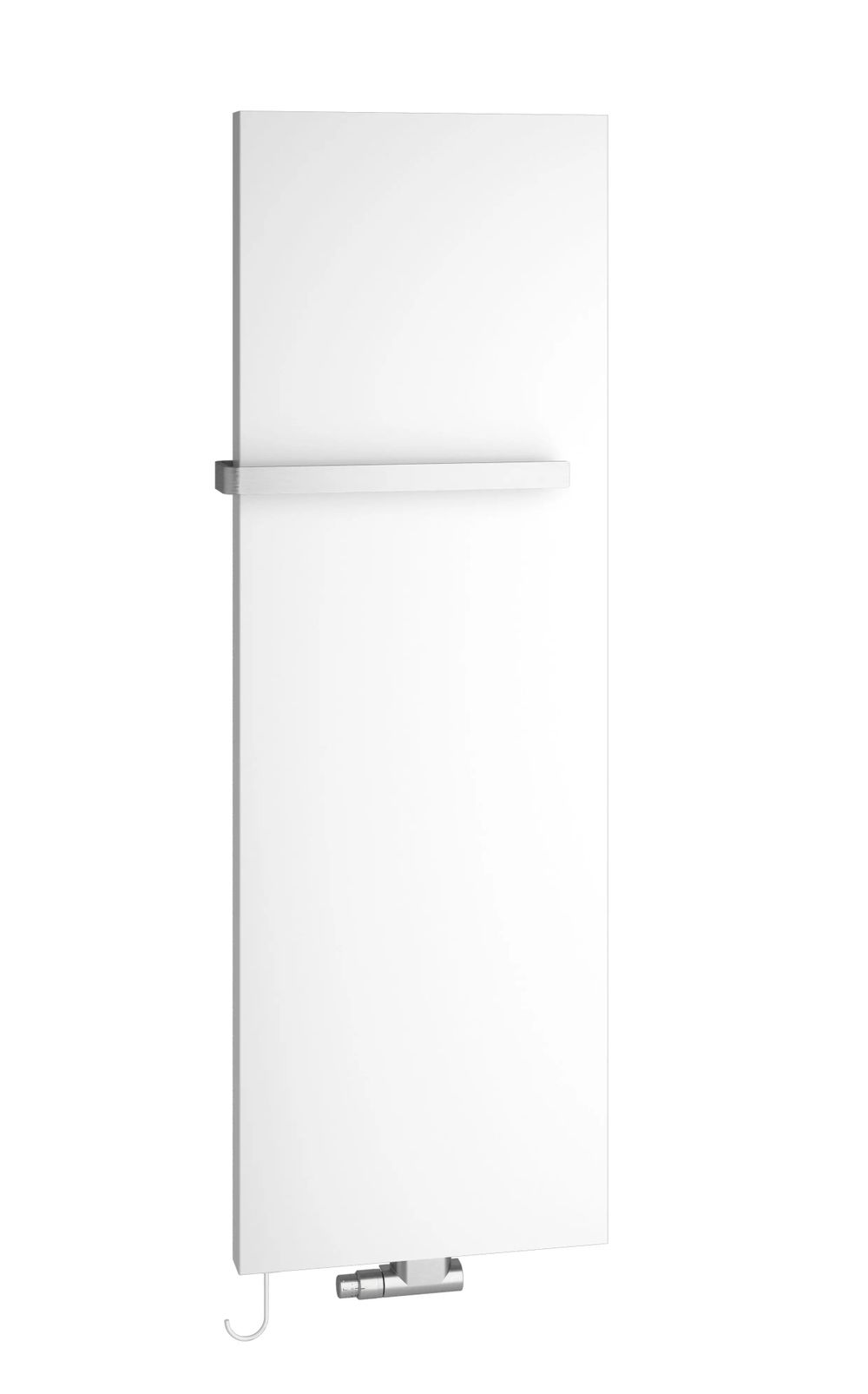 Kermi Bad- und Wohnheizkörper Rubeo + Elektro-Zusatzbetrieb, Regelung WWS 645 Watt, 1725 mm x 570 mm (HxL), weiß, PSS2117600102XK