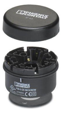 PHOENIX Signalsäule Anschluss sw f.Boden PSD-S CE-SM SCREW Schraub