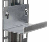 19"Fachbodenhalterungset f.mittlere 19"-Schiene Standschrank