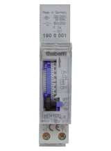 THEBEN Schaltuhr mech 230VAC REG 1kan MEM 190 a Schließ 72h Wochenprogramm